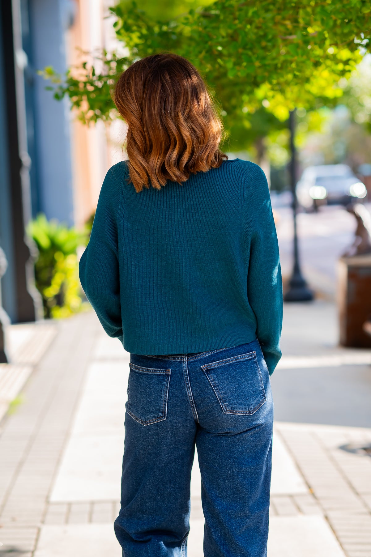 Asima Sweater-Pagoda Teal