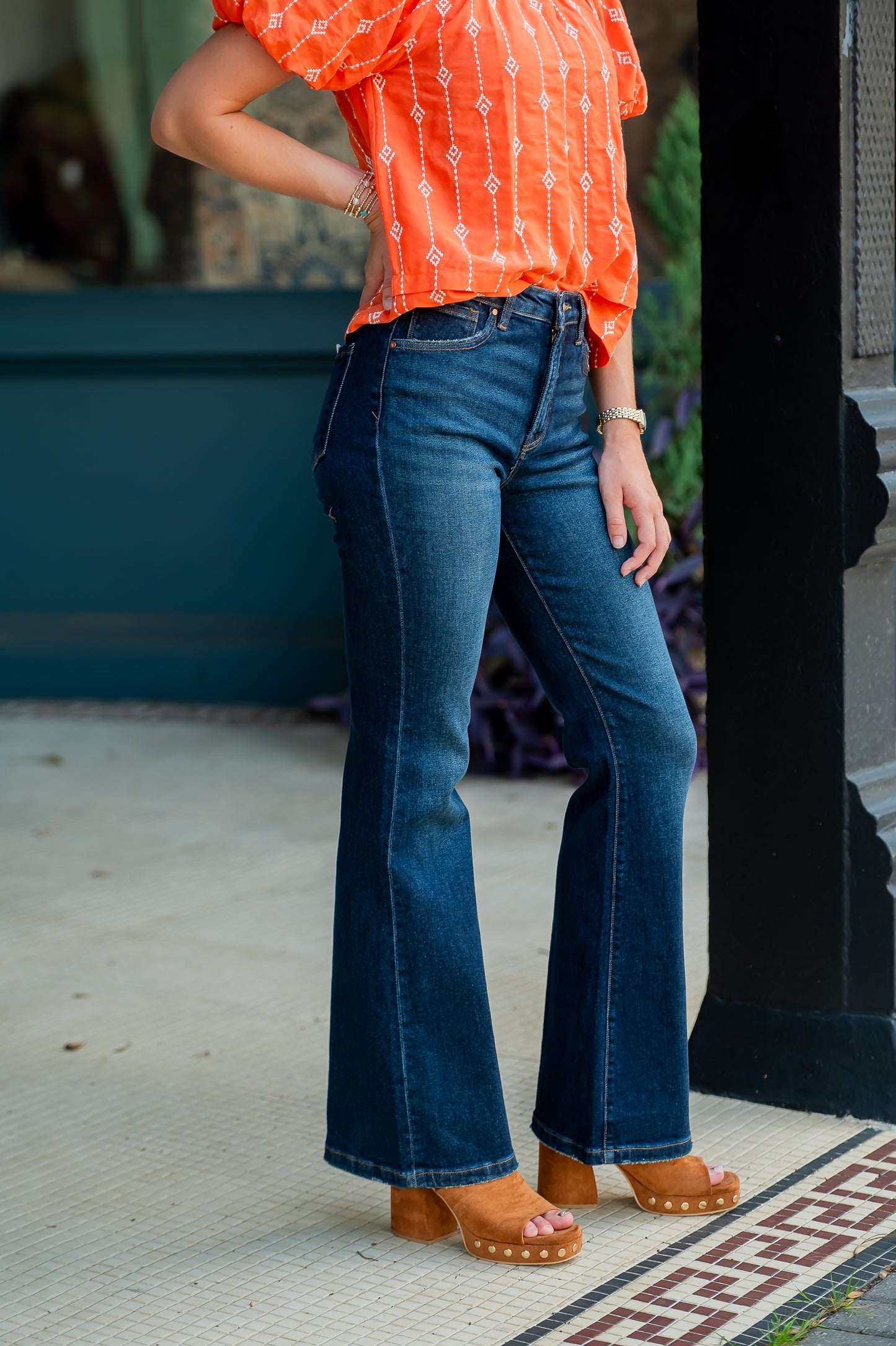 Waterbury High Rise Flare Jeans