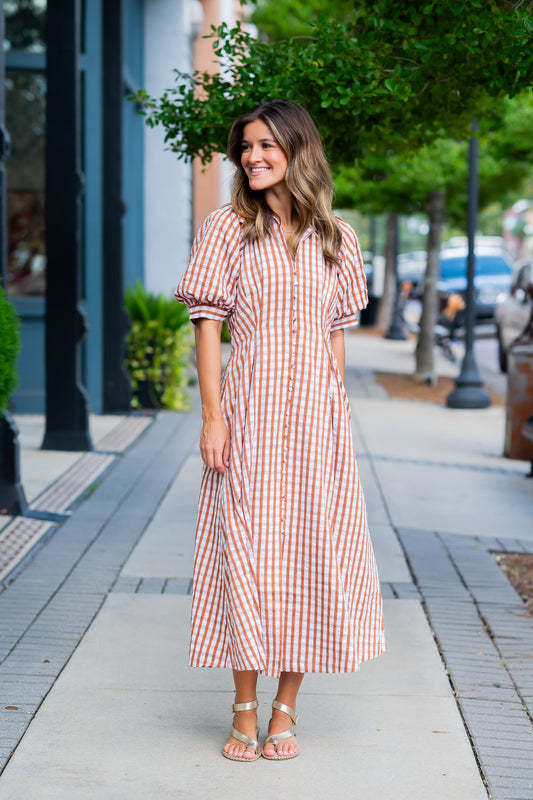 Eloise Gingham Dress