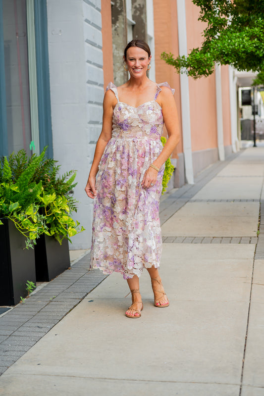 Maura Floral Dress