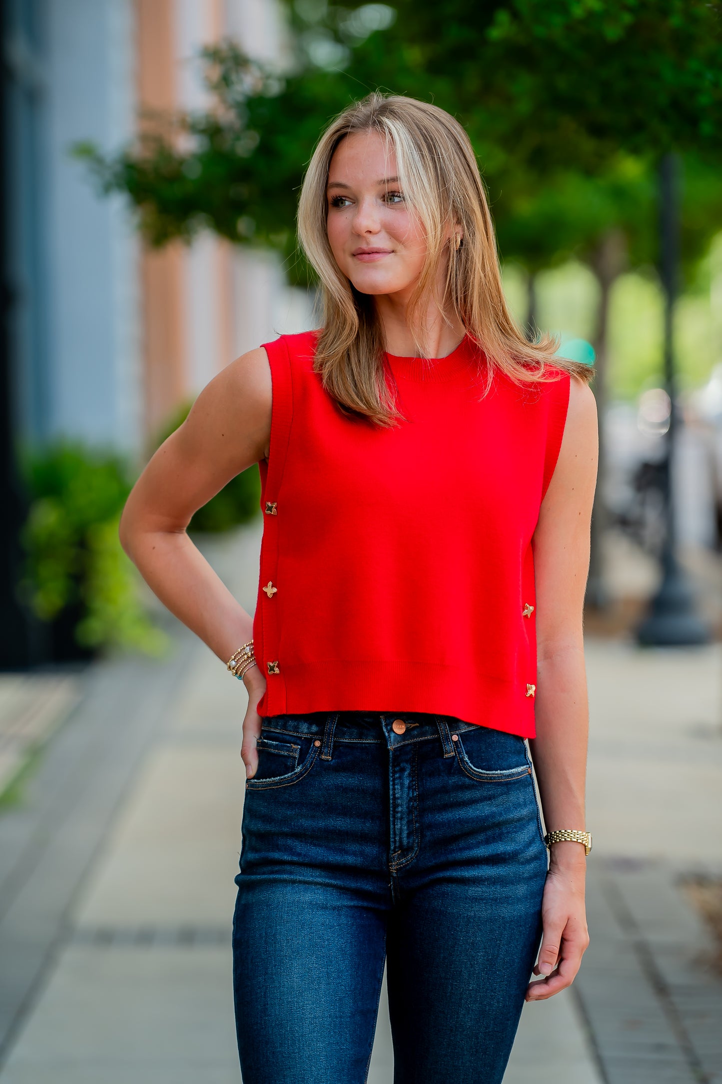 Liora Sleeveless Sweater