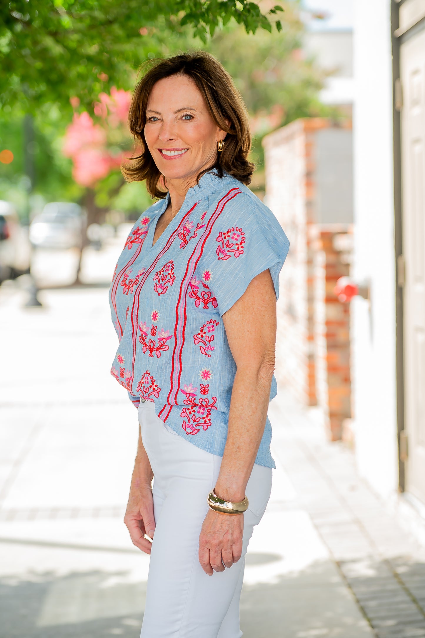 Alice Textured Top