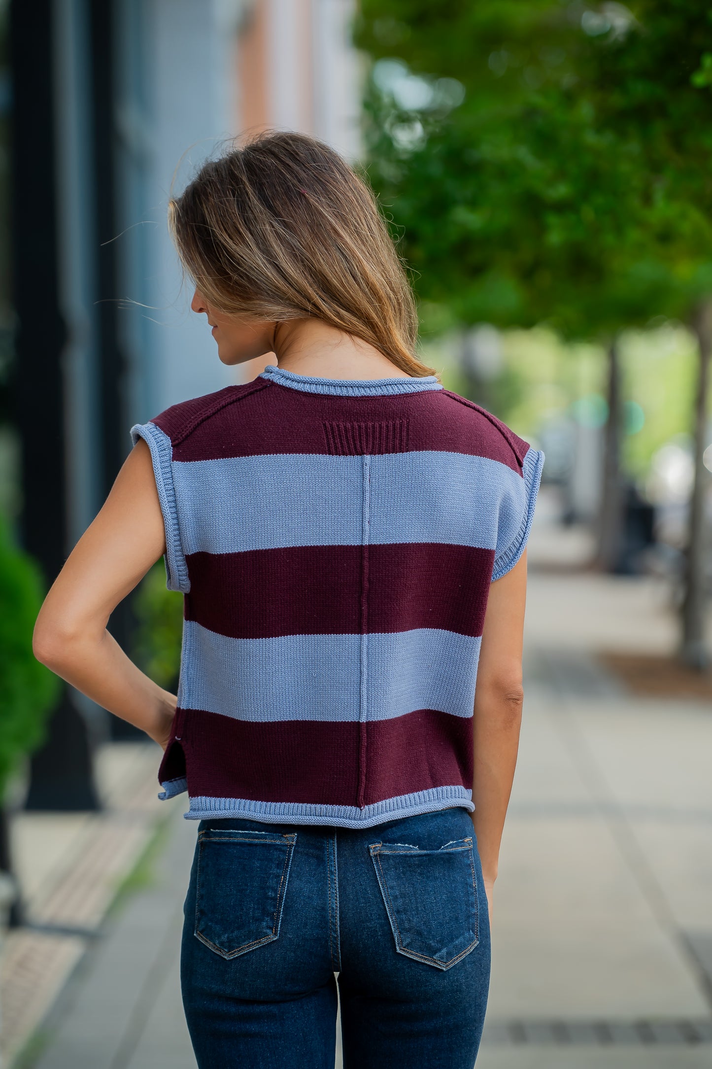 Amara Striped Sweater