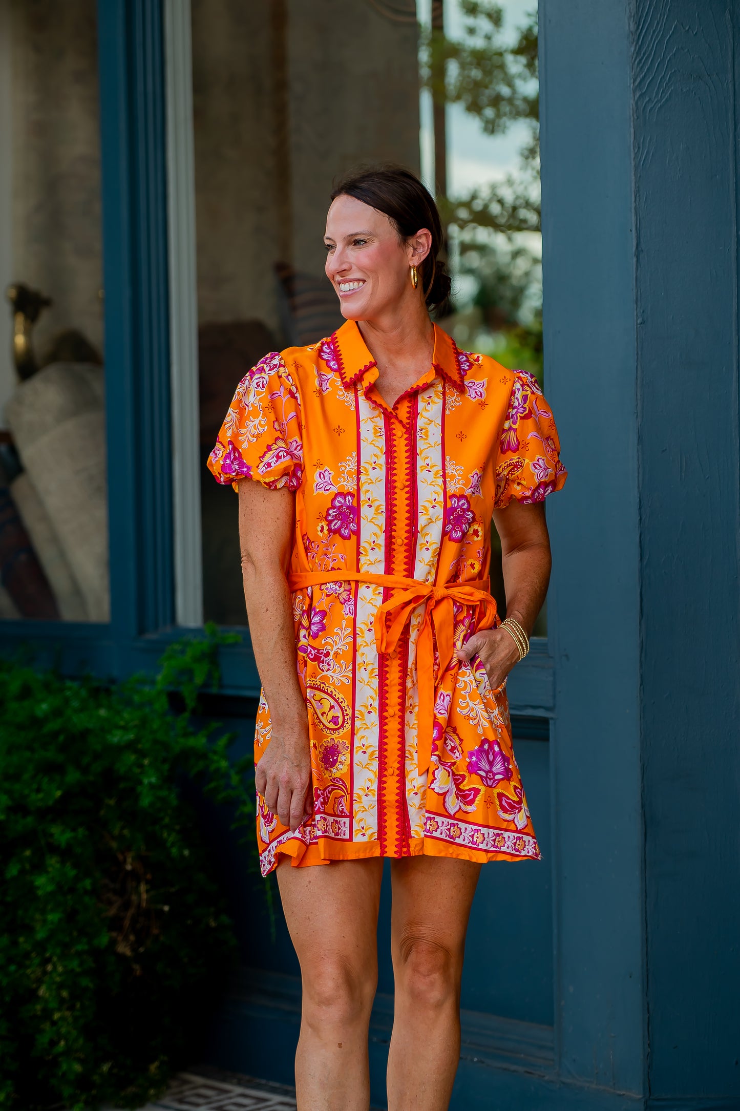 Kore Orange Dress
