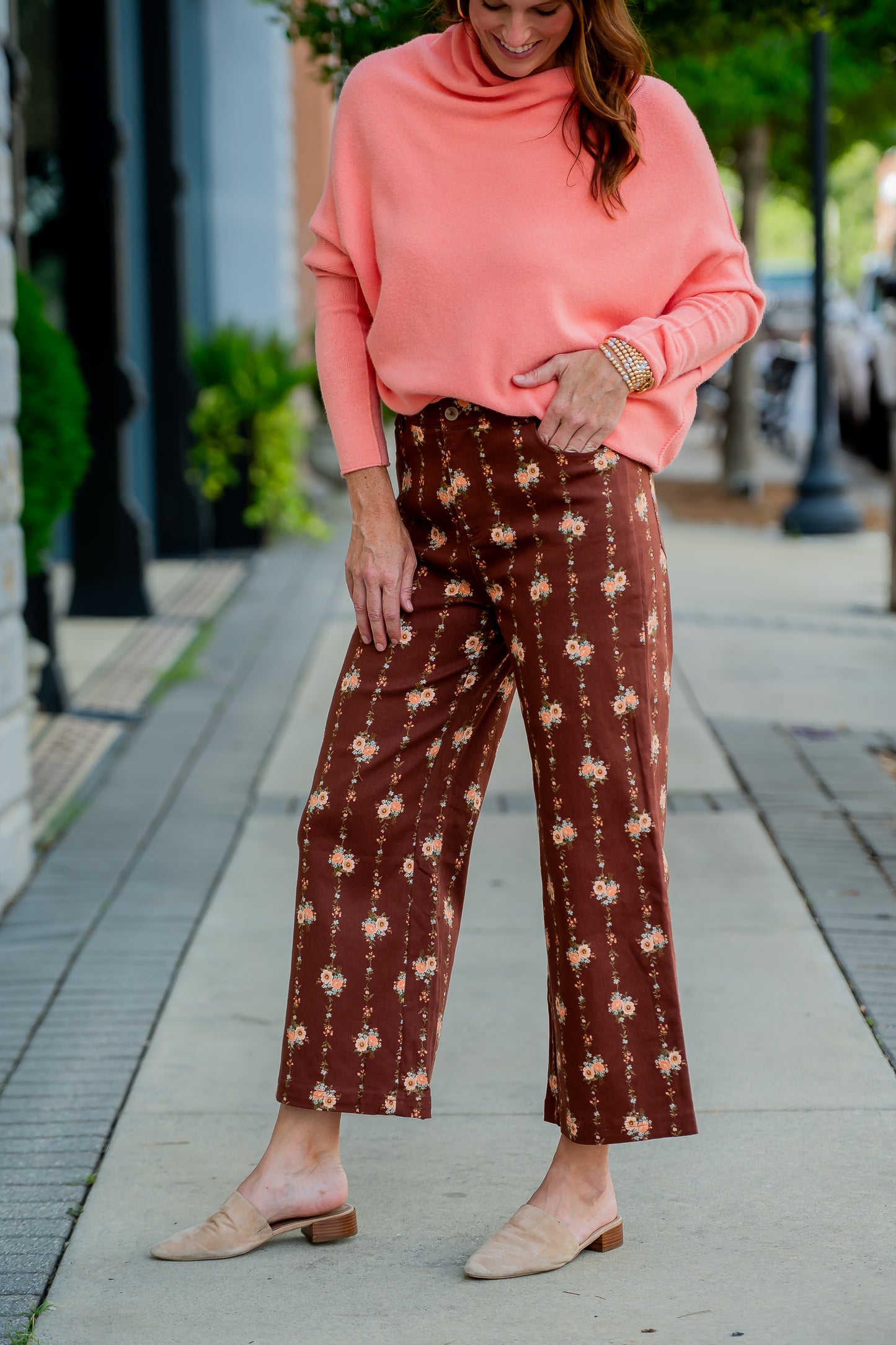 Zella Floral Pants