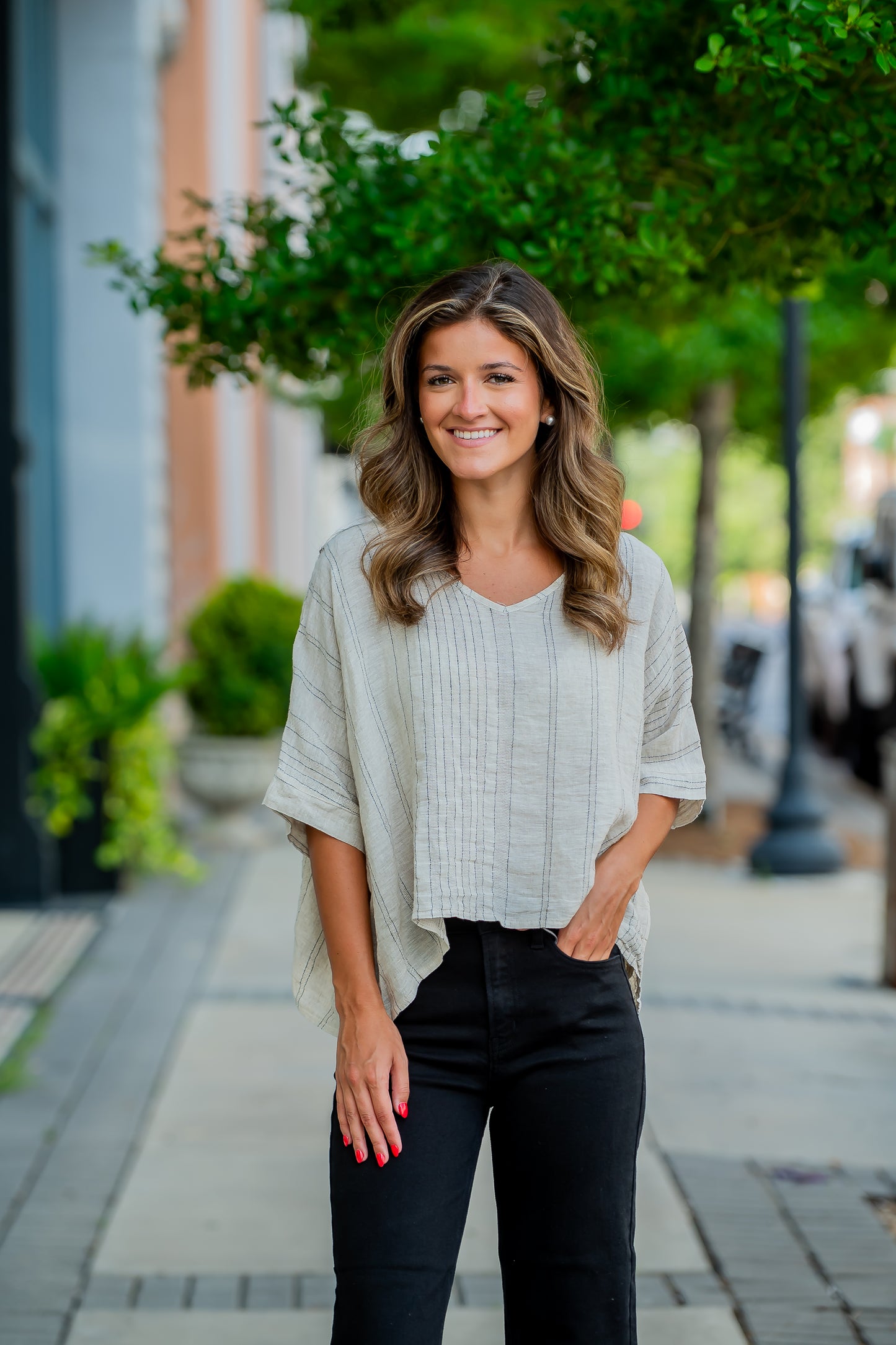 Lenox Dolman Sleeve Top