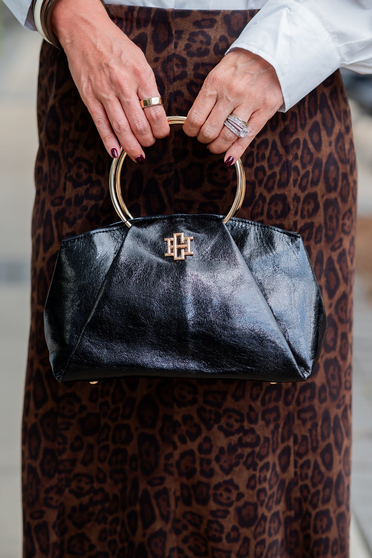 Paxi Suede Animal Skirt