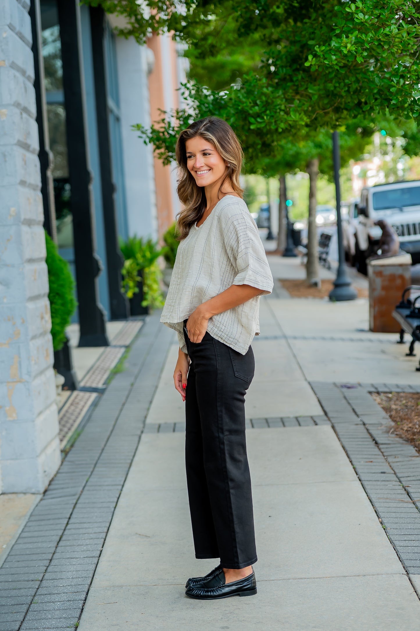 Lenox Dolman Sleeve Top