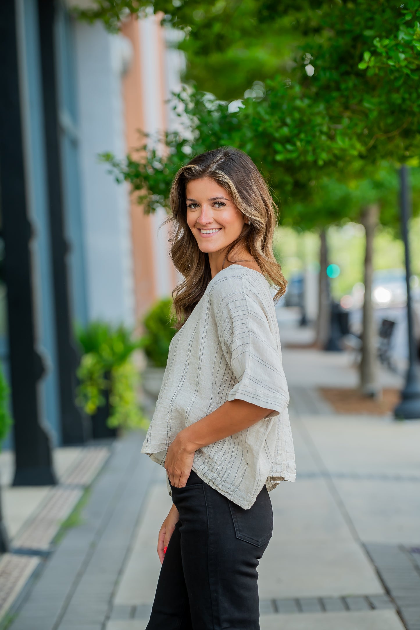 Lenox Dolman Sleeve Top