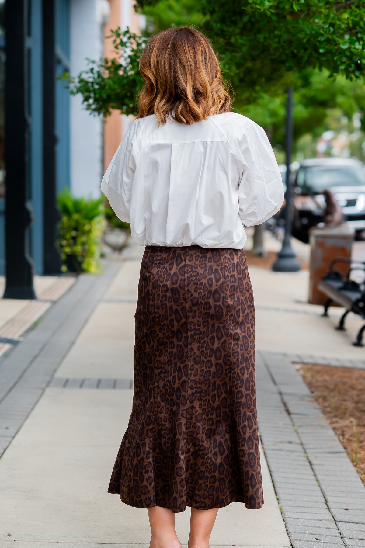 Paxi Suede Animal Skirt