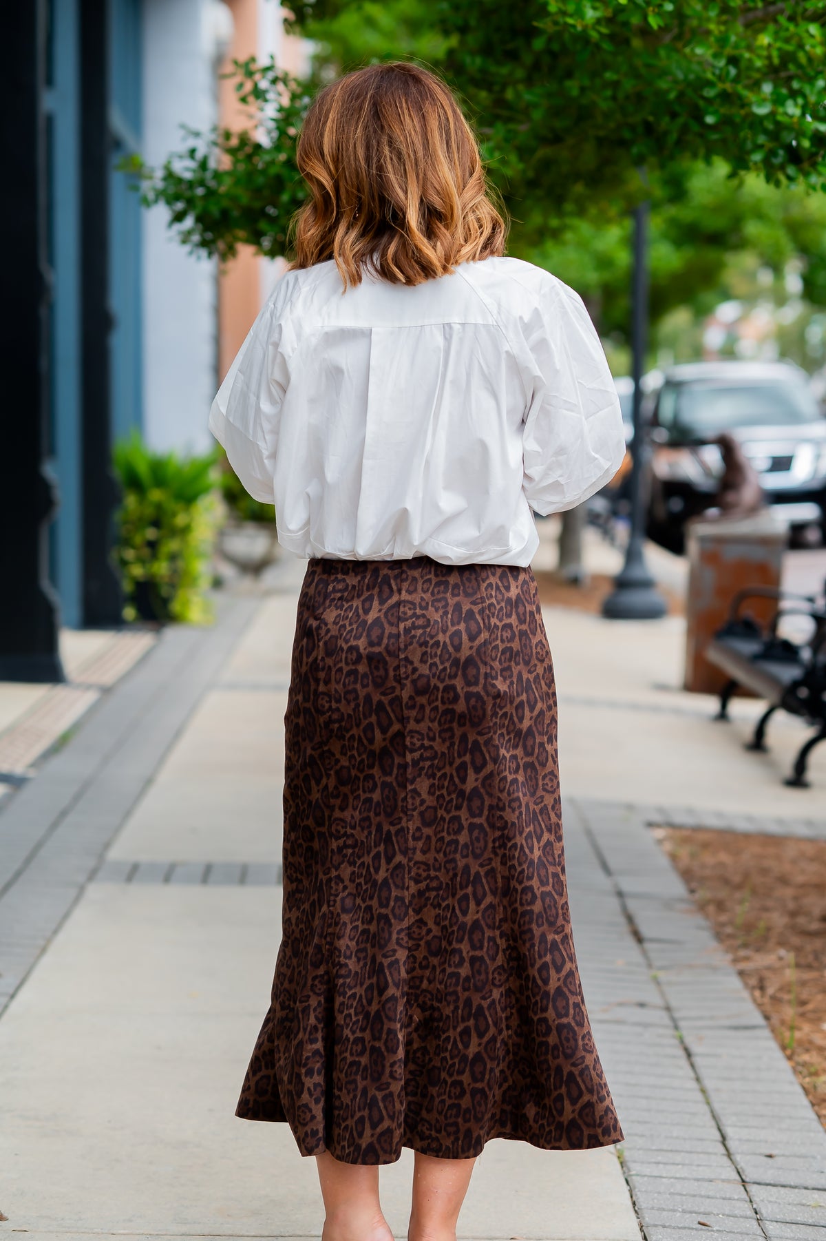 Leigh White Blouse