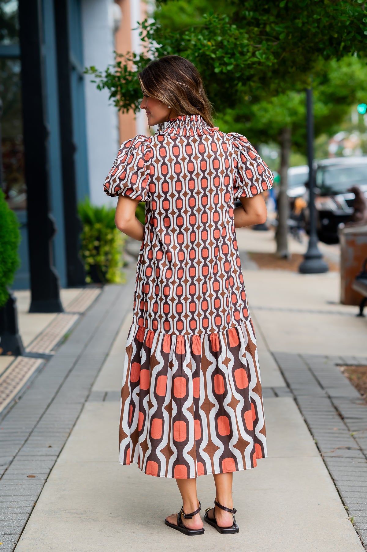 Alma Geo Dress