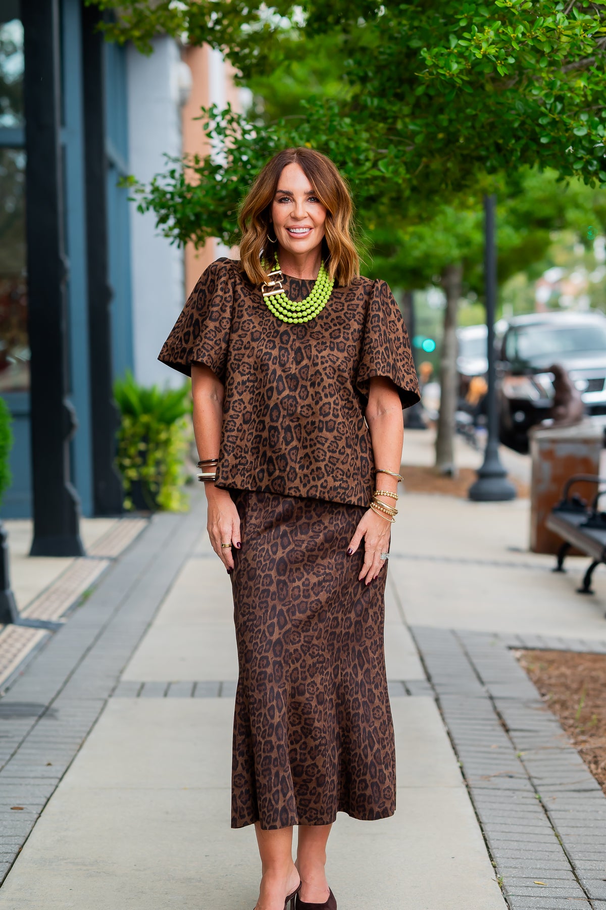 Paxi Suede Animal Top