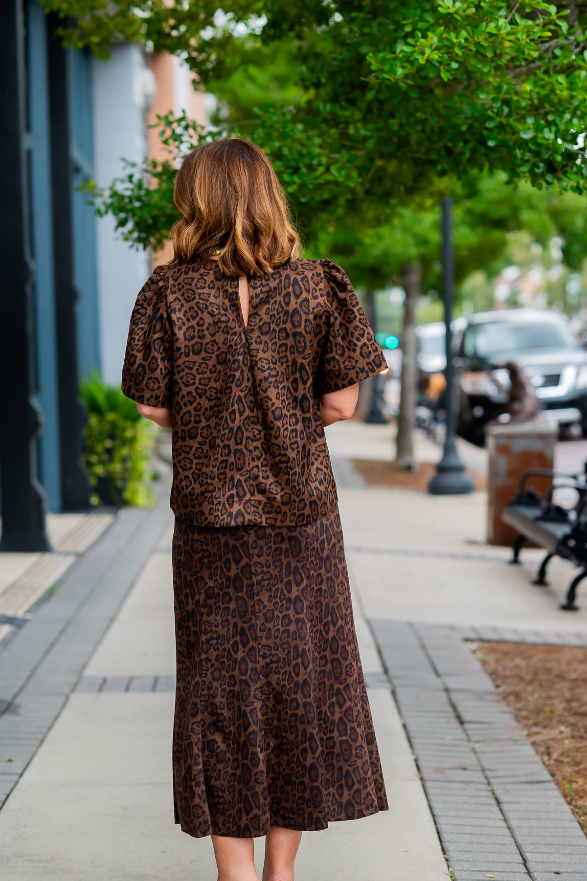 Paxi Suede Animal Top
