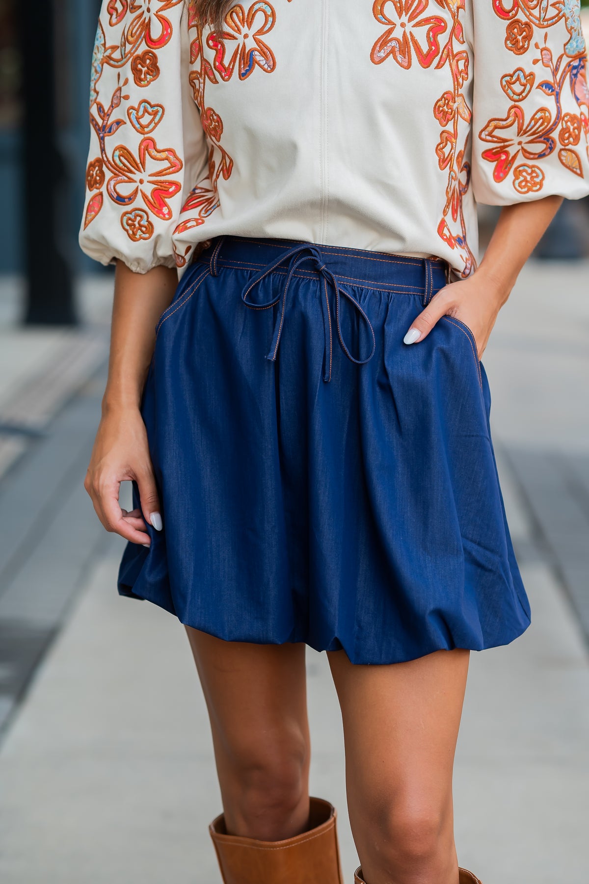 Avery Bubble Skirt