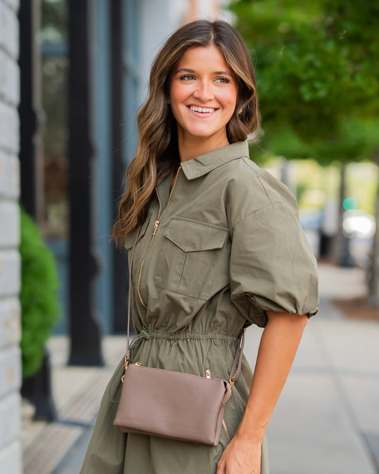 Liz Crossbody Bag Khaki
