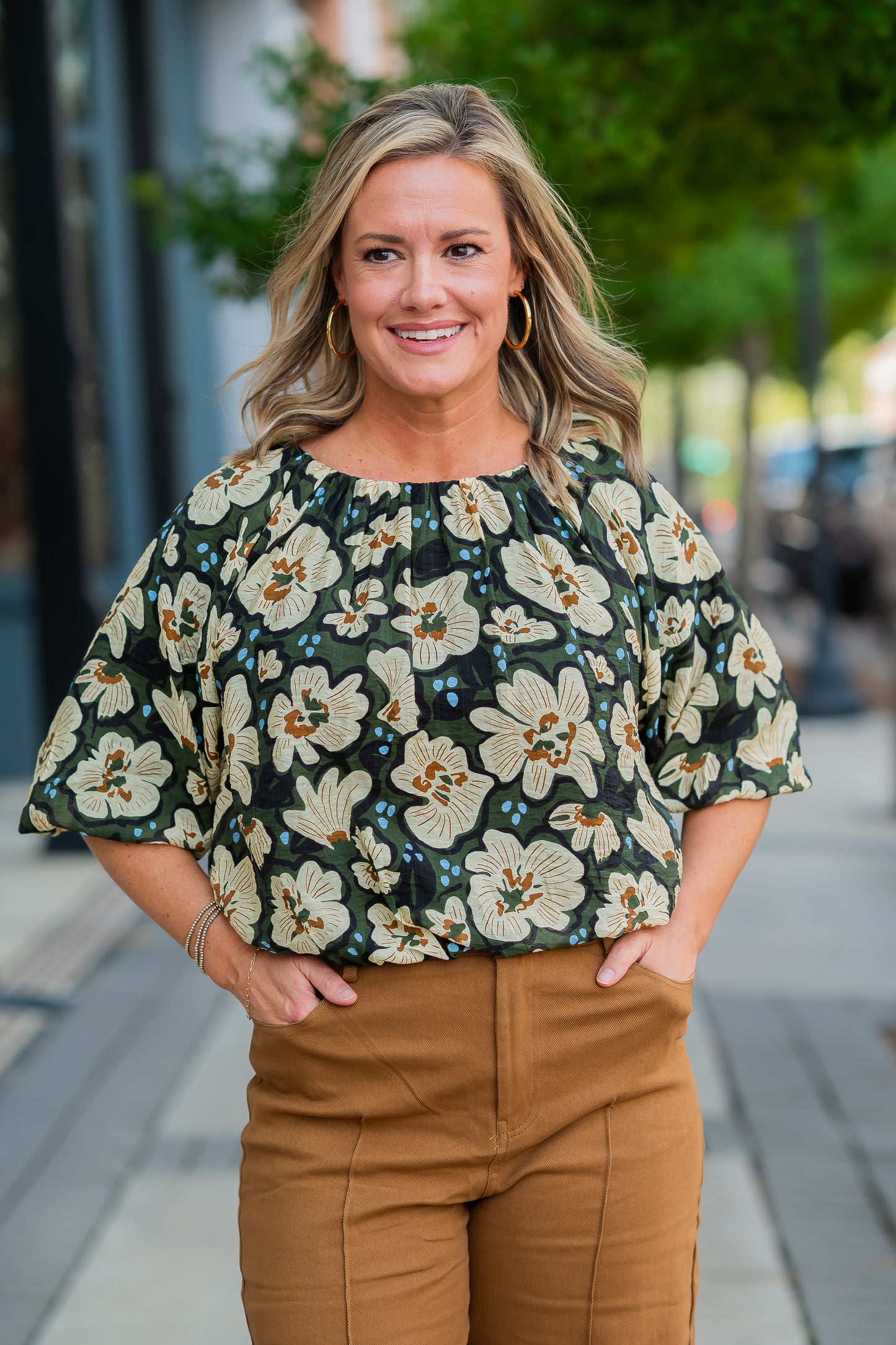 Jamie Floral Top