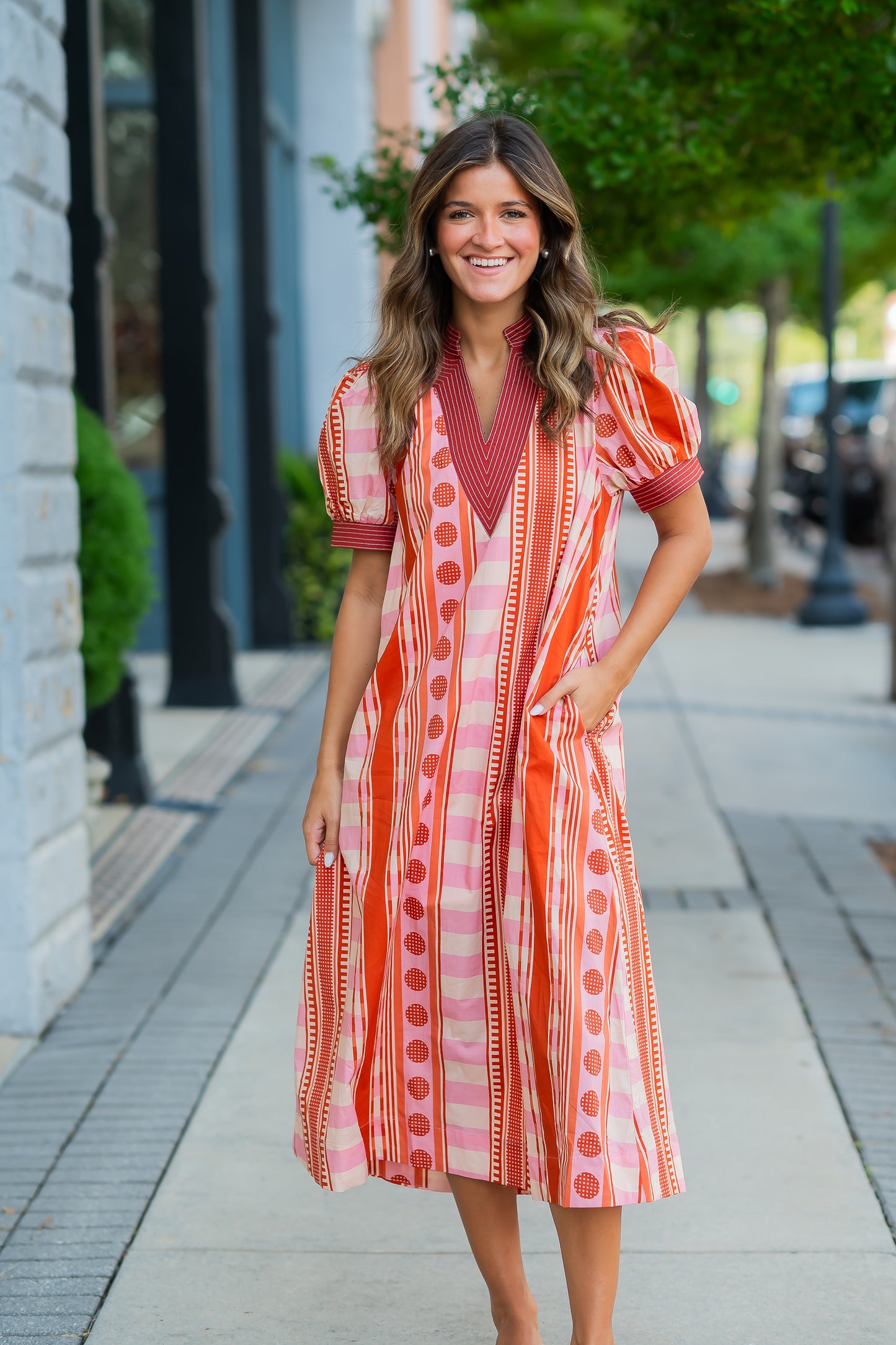 Loxley Abstract Dress