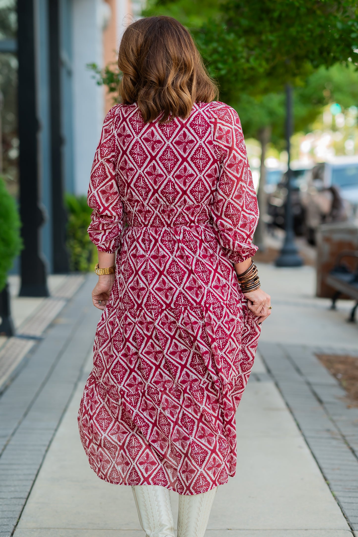 Lea Geometric Dress