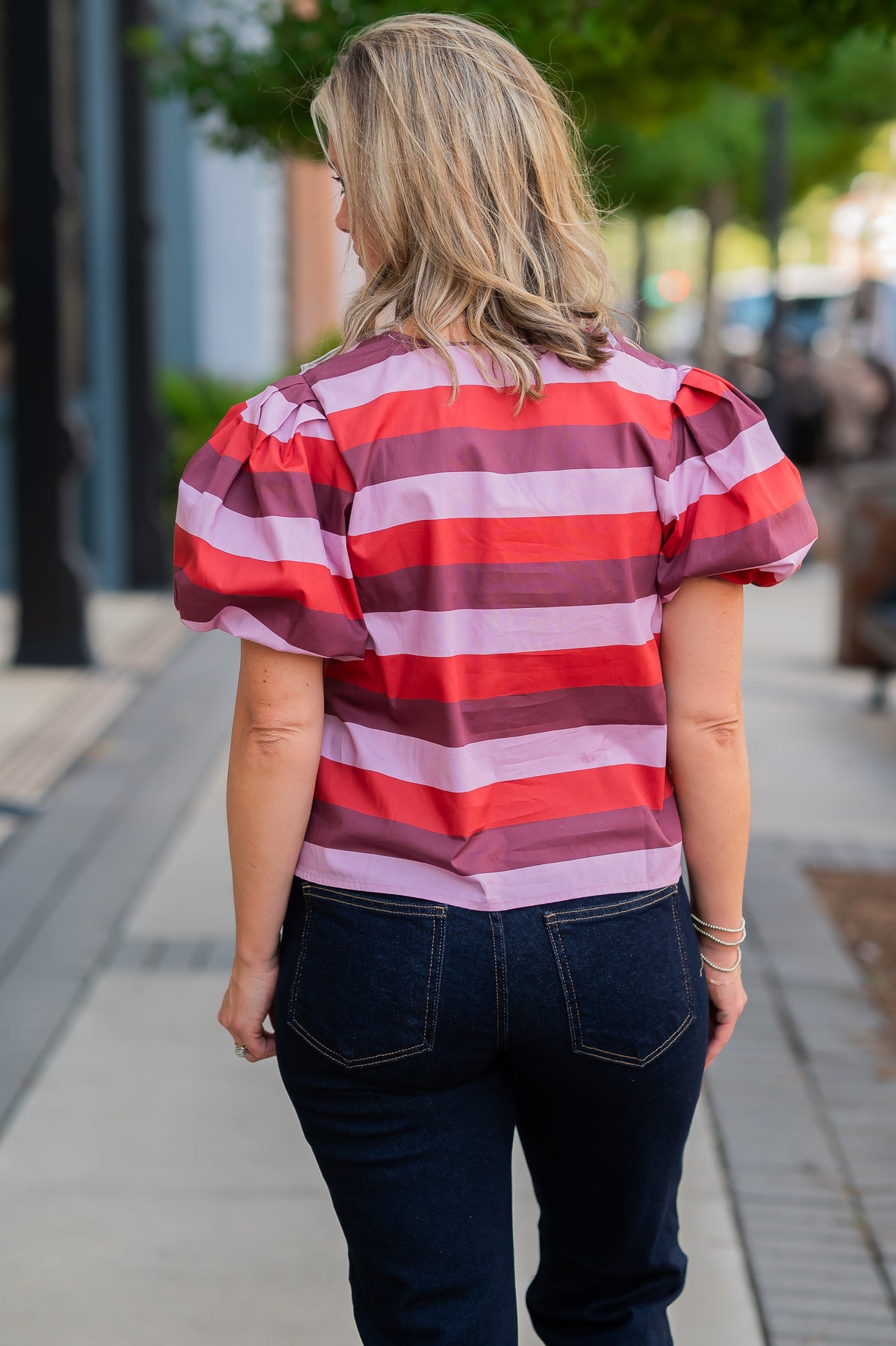 Mallory Striped Top