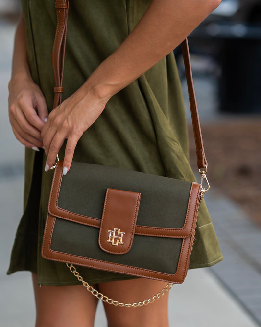 Collins Crossbody Olive S