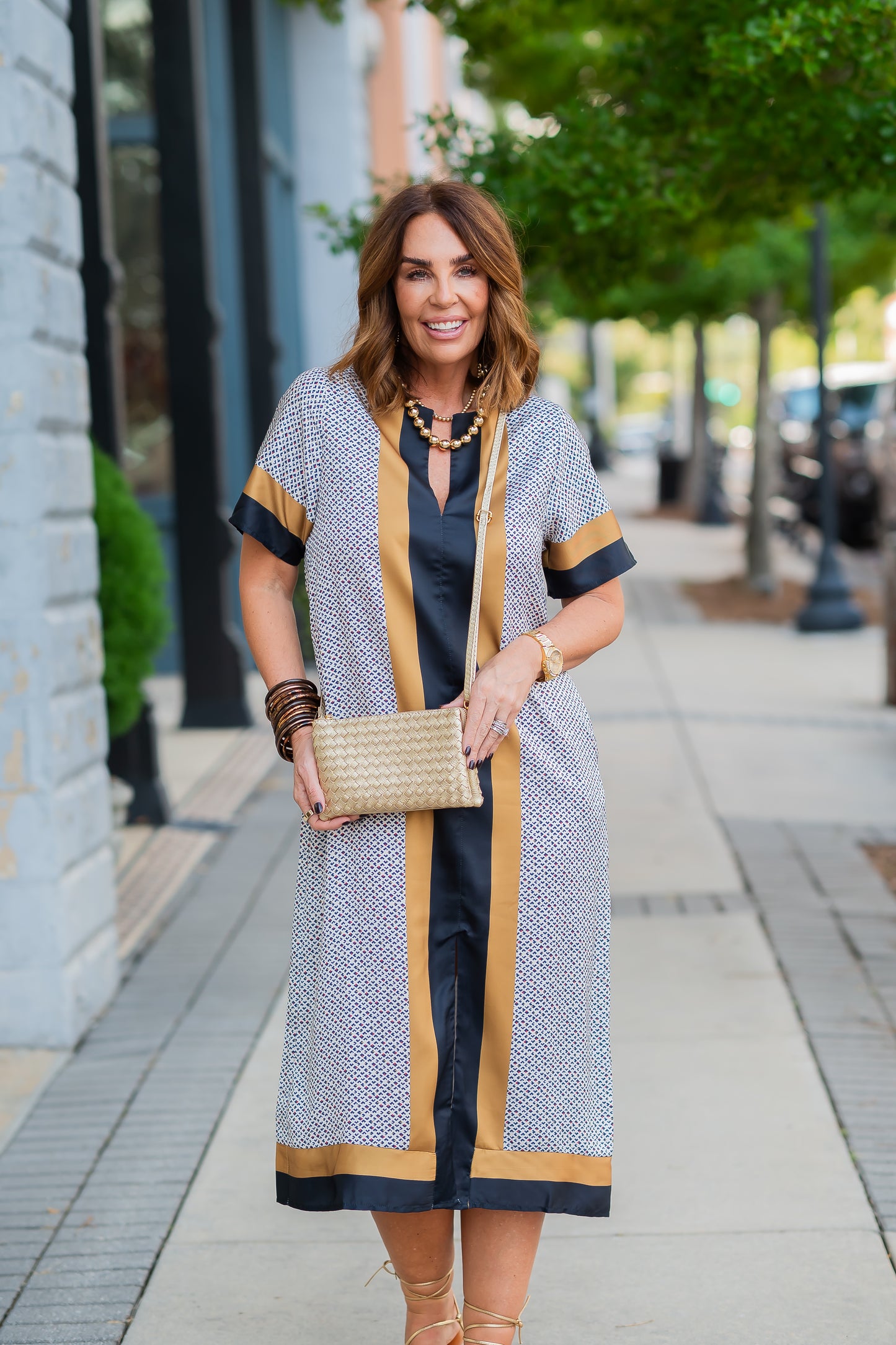 Heidi Patterned Dress