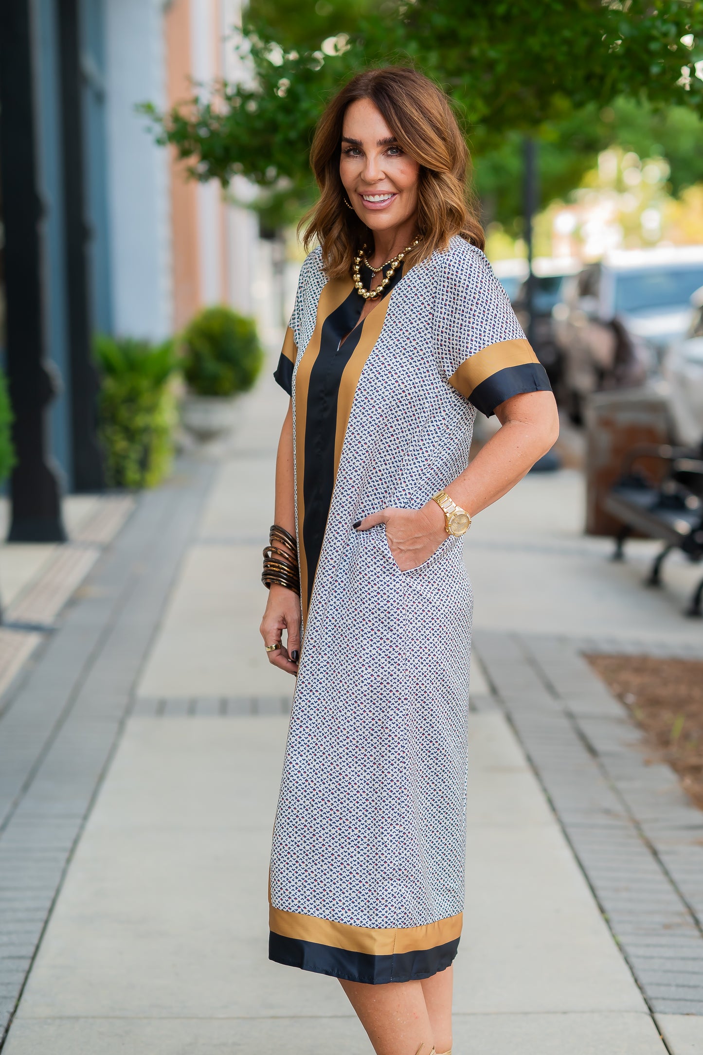 Heidi Patterned Dress