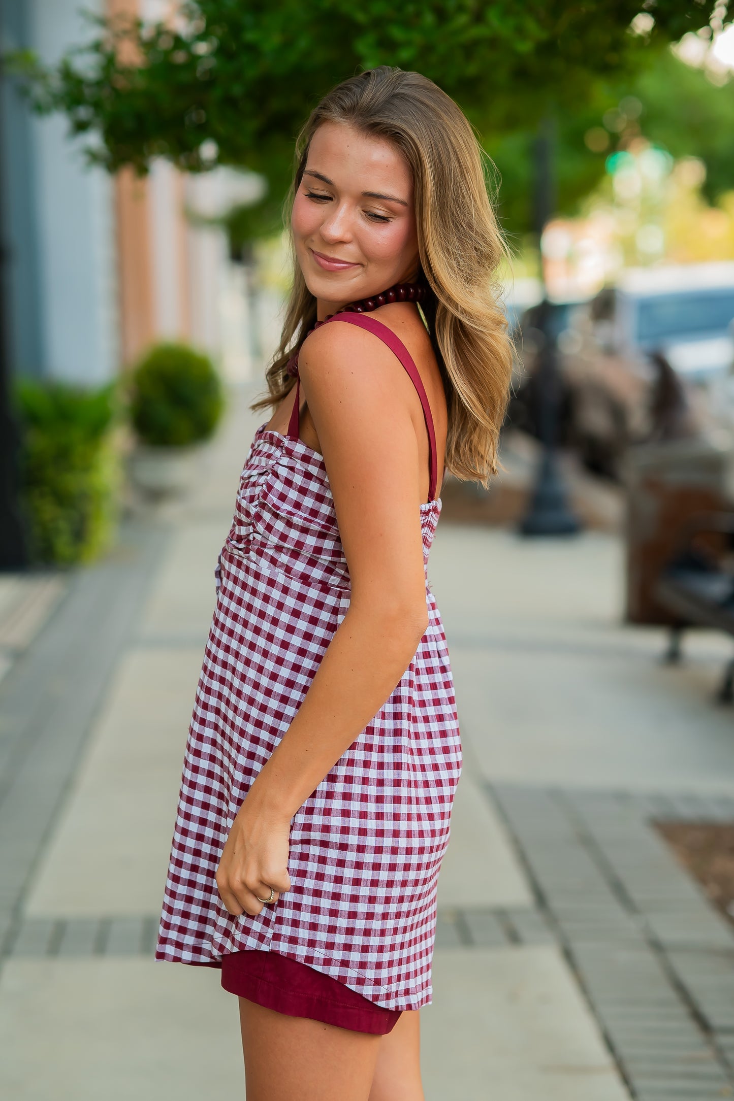 Annie Burg Gingham Romper