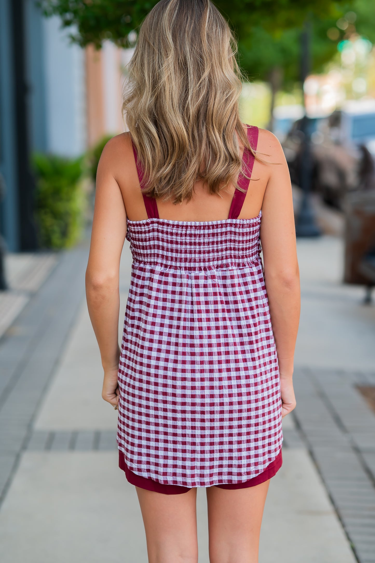 Annie Burg Gingham Romper