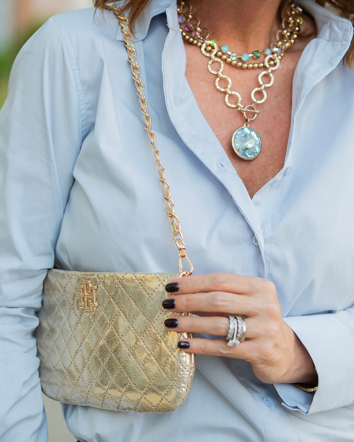 Livi Crossbody Champagne Pop