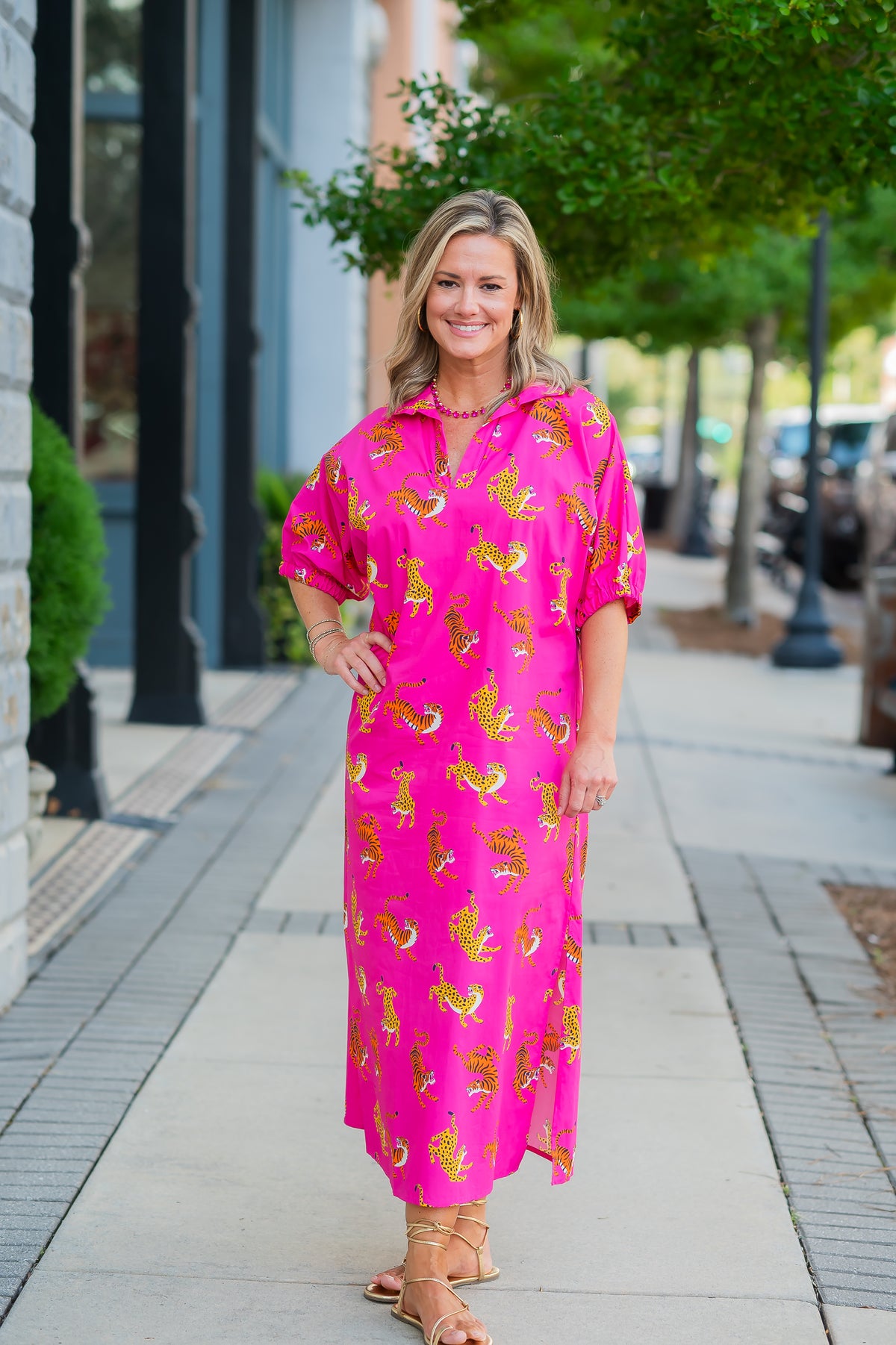 Ellie Safari Pop Dress
