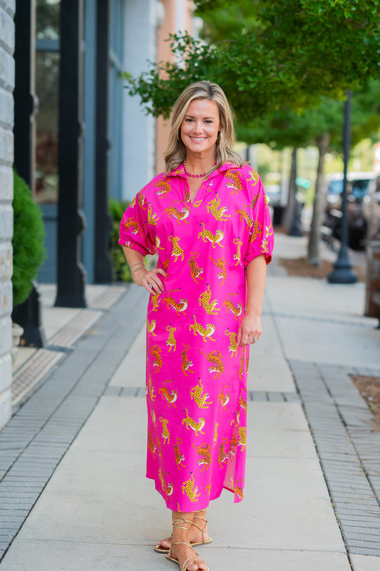 Ellie Safari Pop Dress