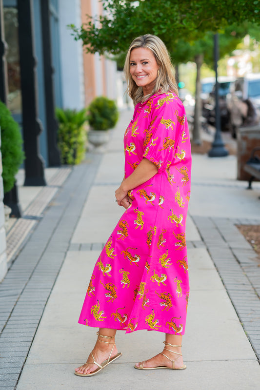 Ellie Safari Pop Dress