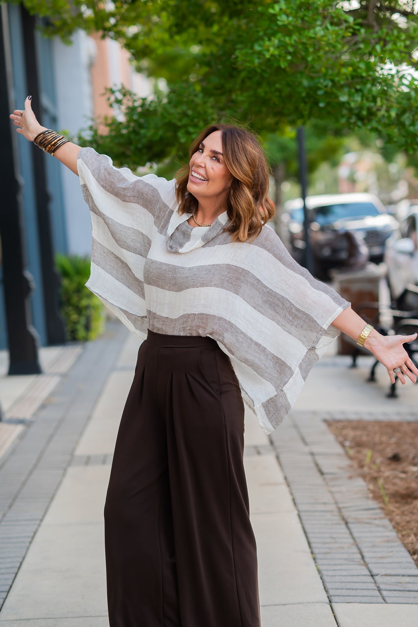 Grinnell Cowl Neck Top