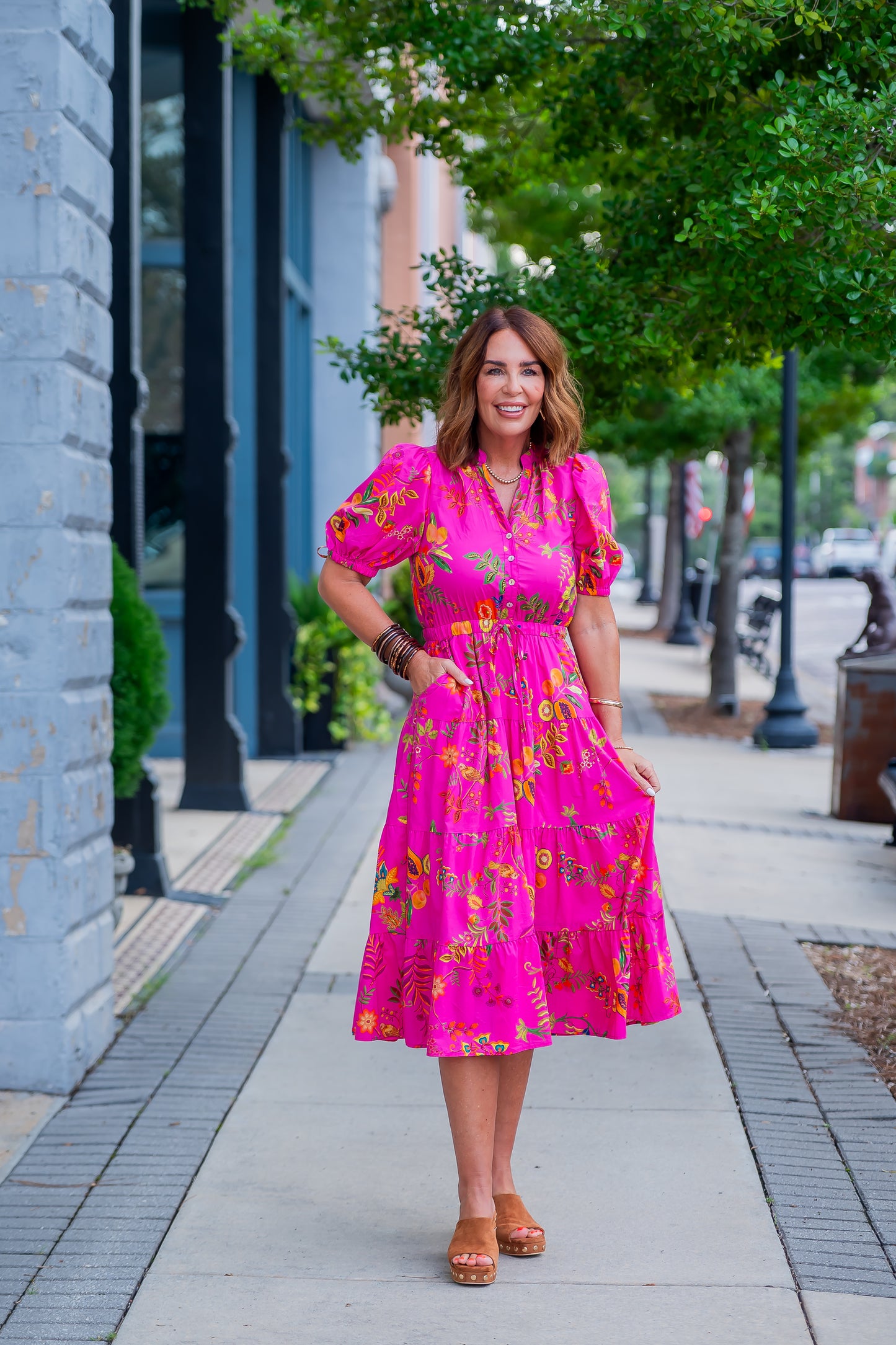 Audrina Tropical Dress