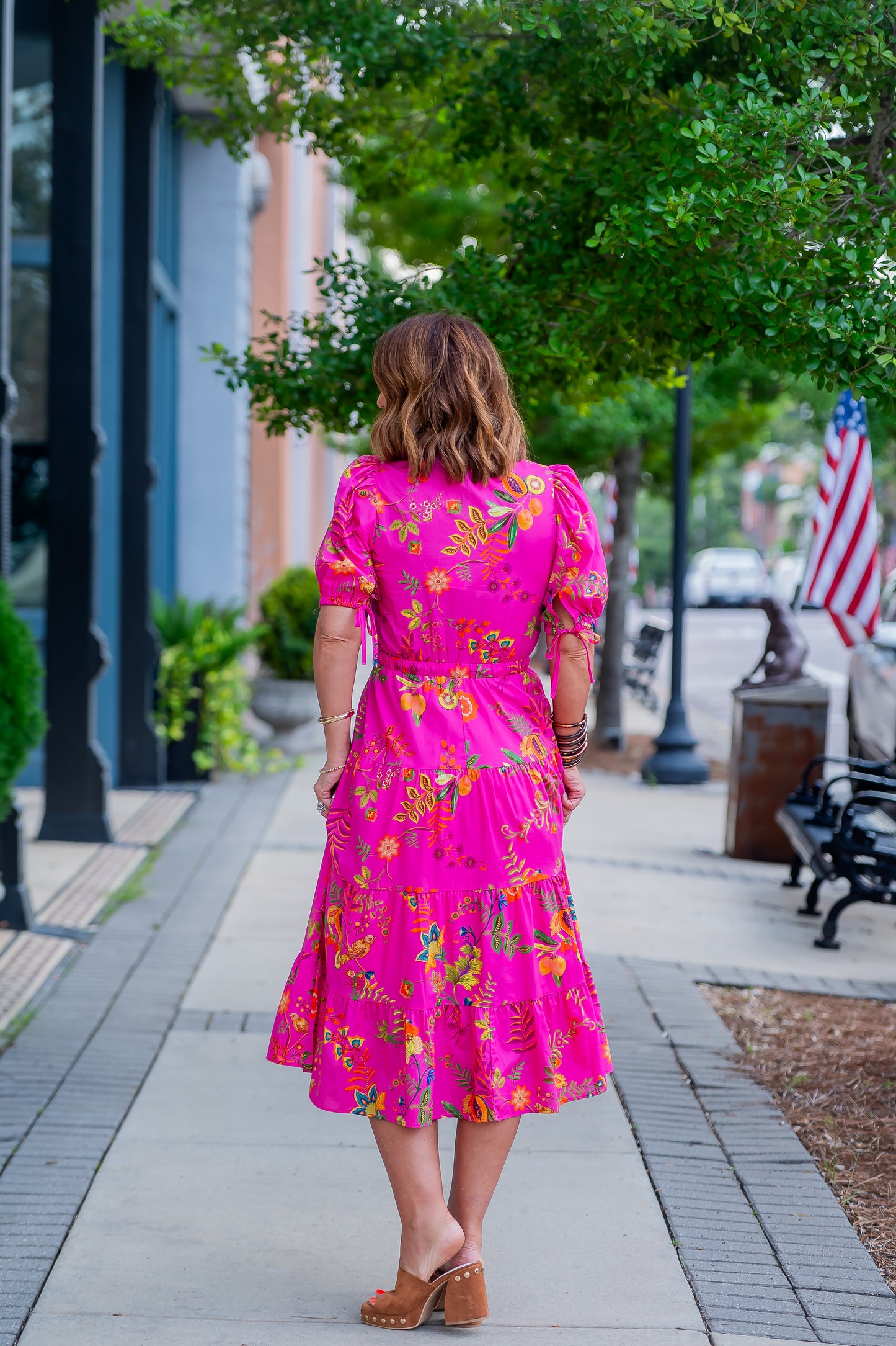 Audrina Tropical Dress