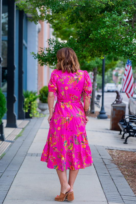 Audrina Tropical Dress