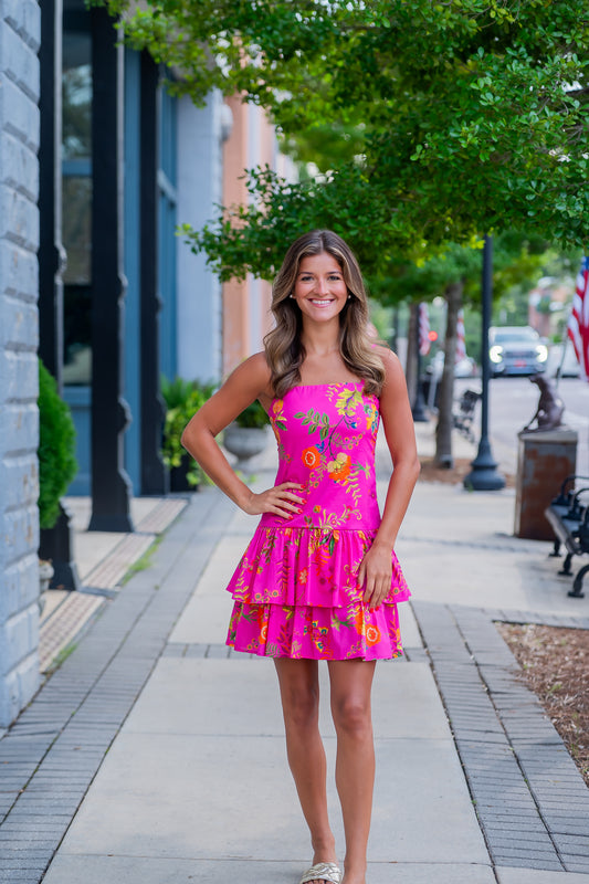 Kourtney Tropical Dress