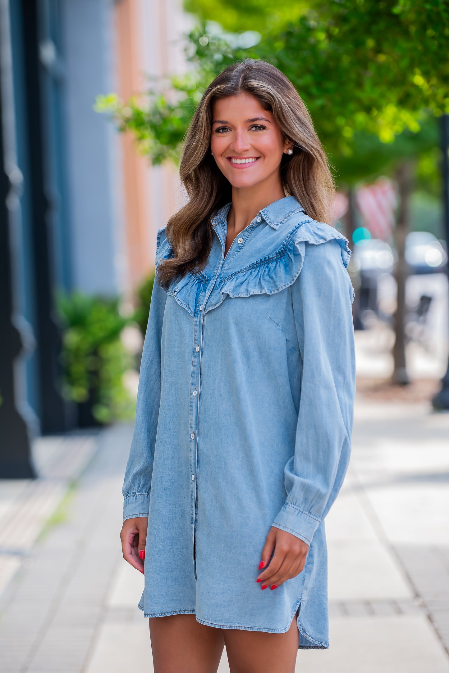 Khloe Denim Dress