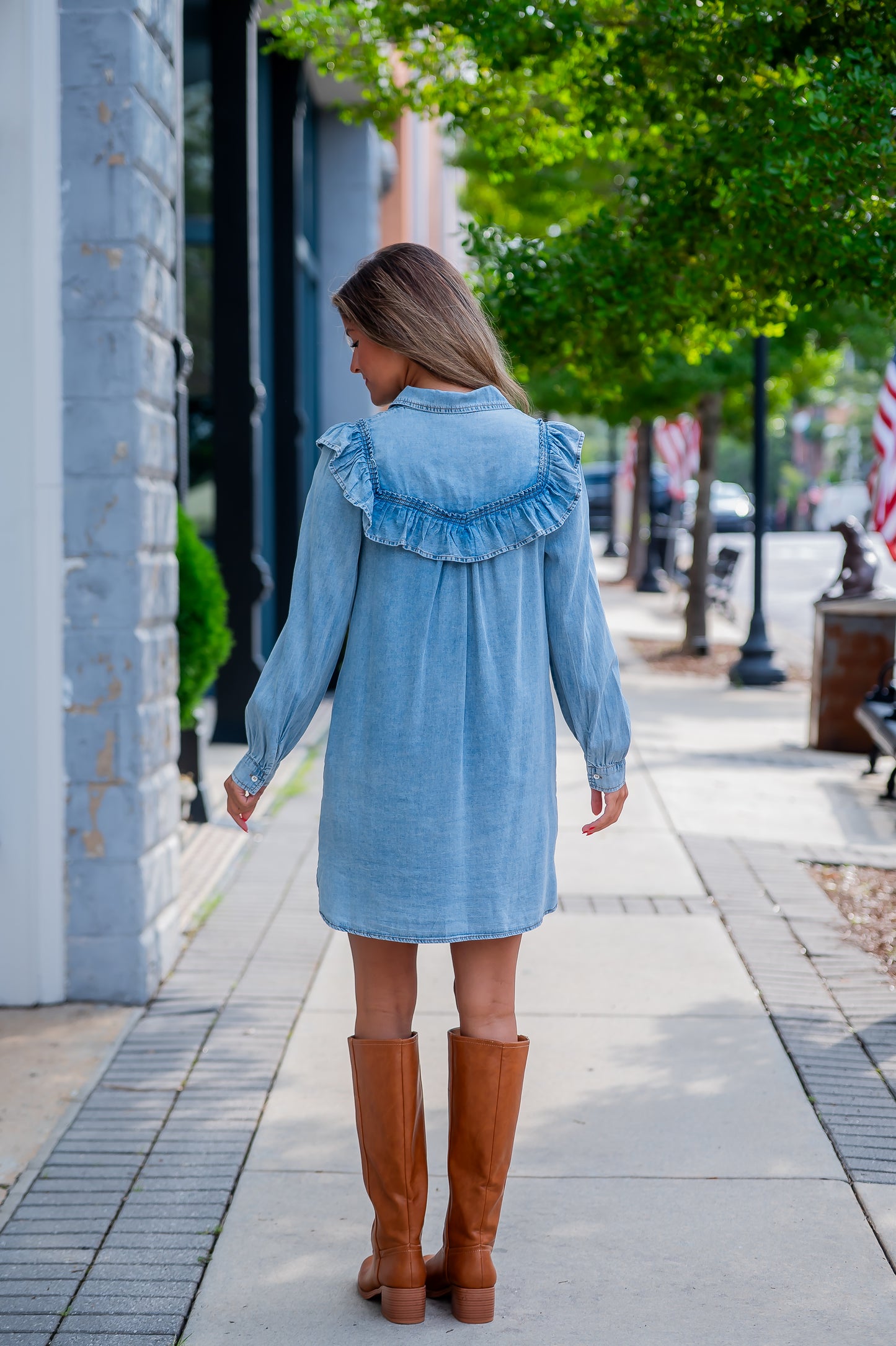 Khloe Denim Dress