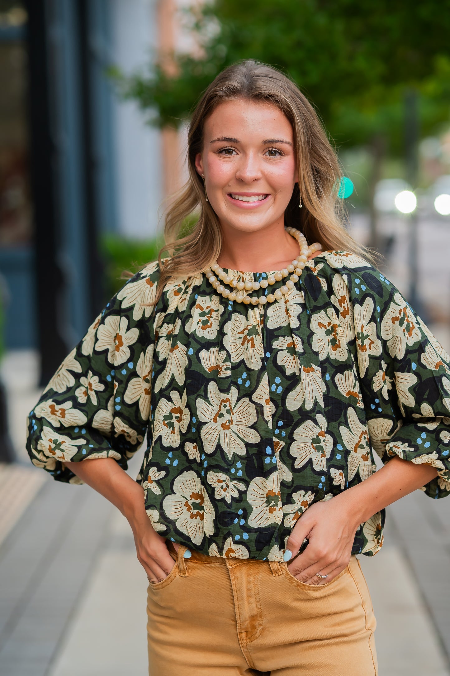 Jamie Floral Top