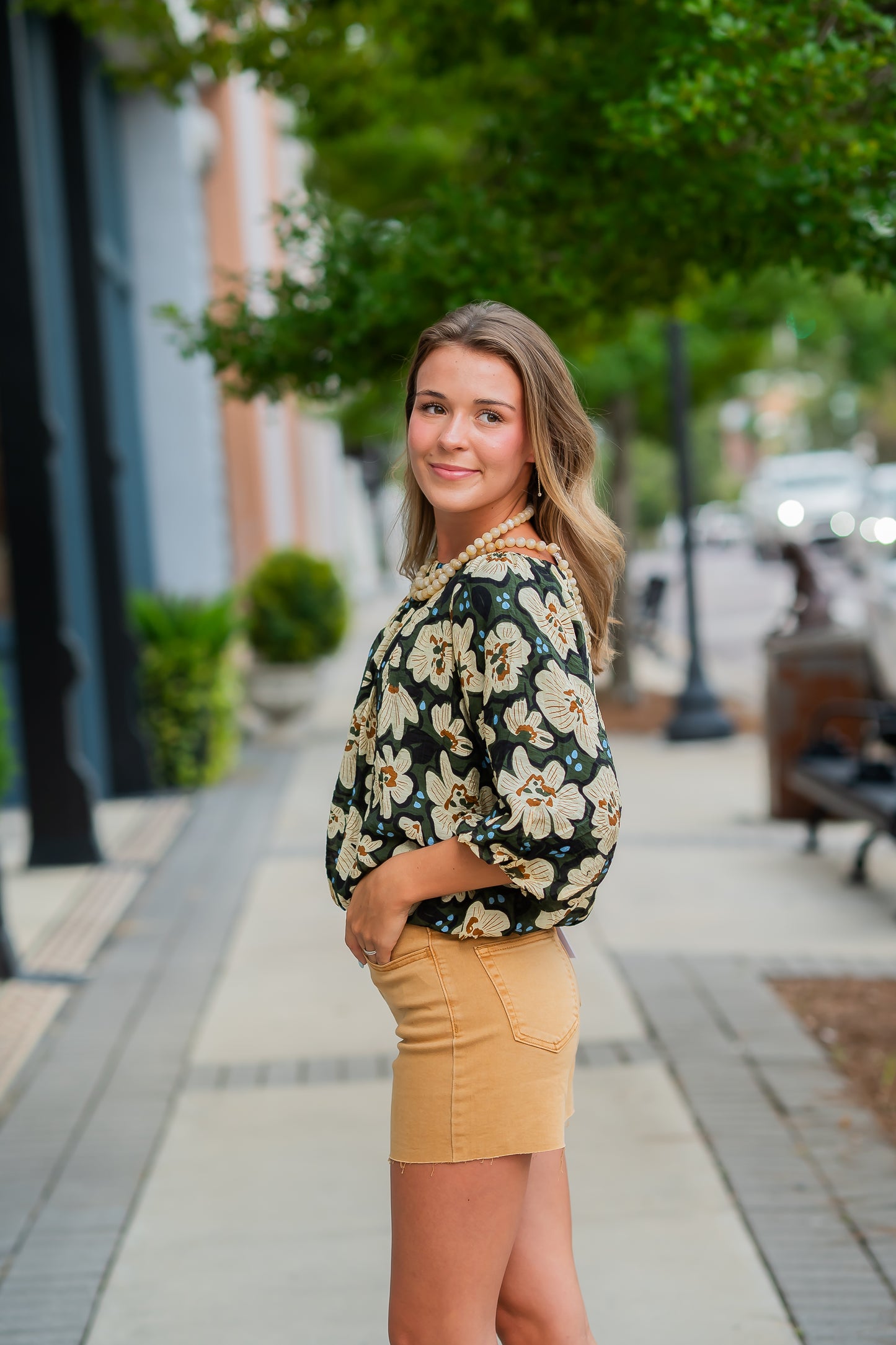 Jamie Floral Top
