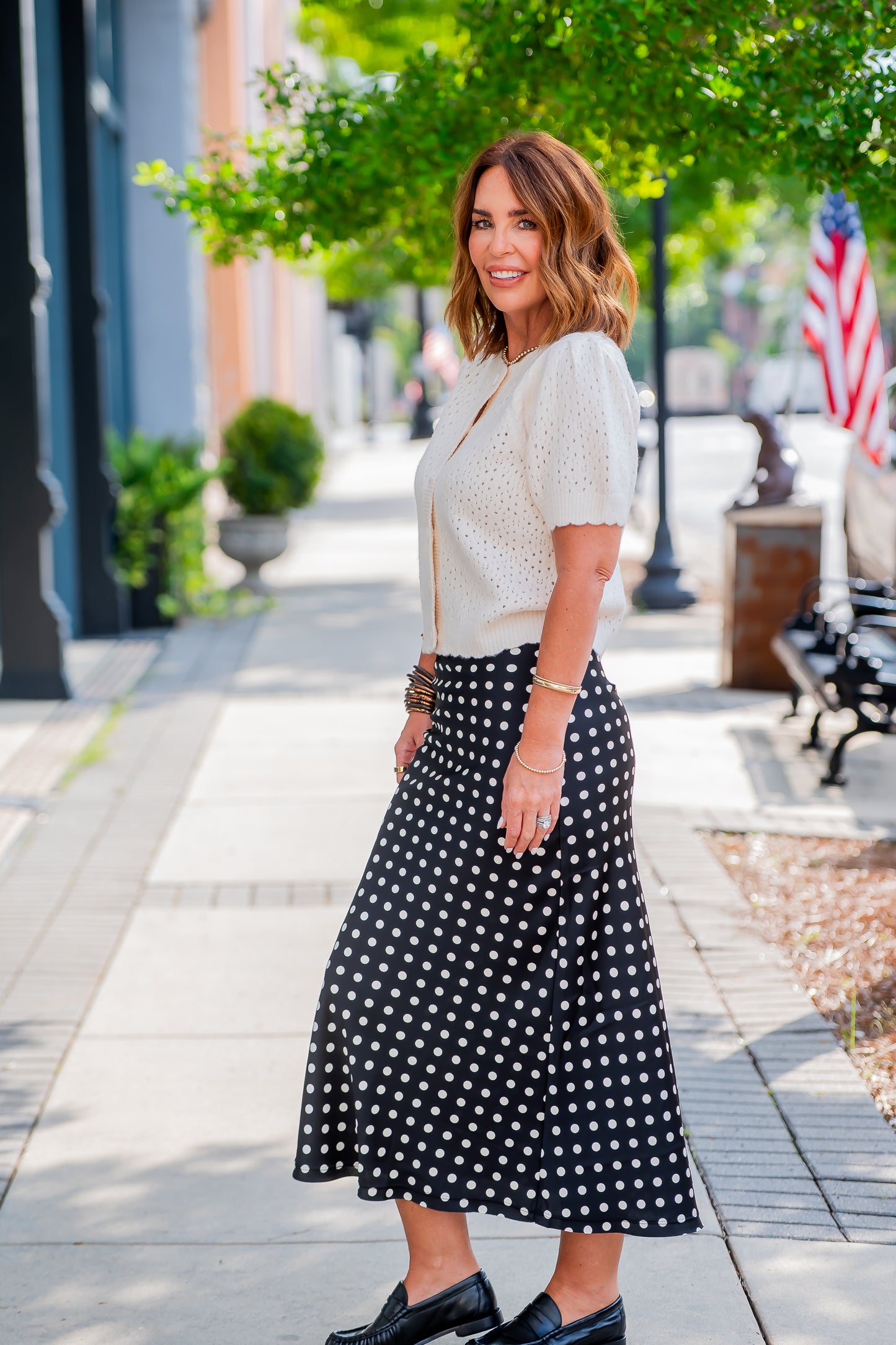 Charli Polka Dot Skirt