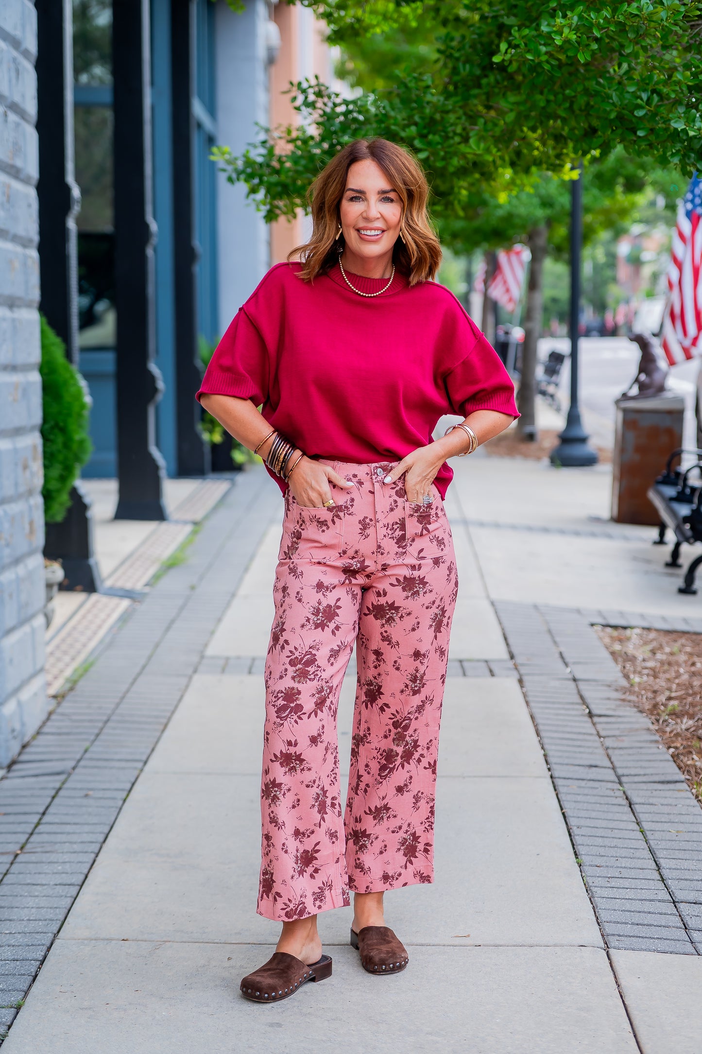 Dixie Floral Denim