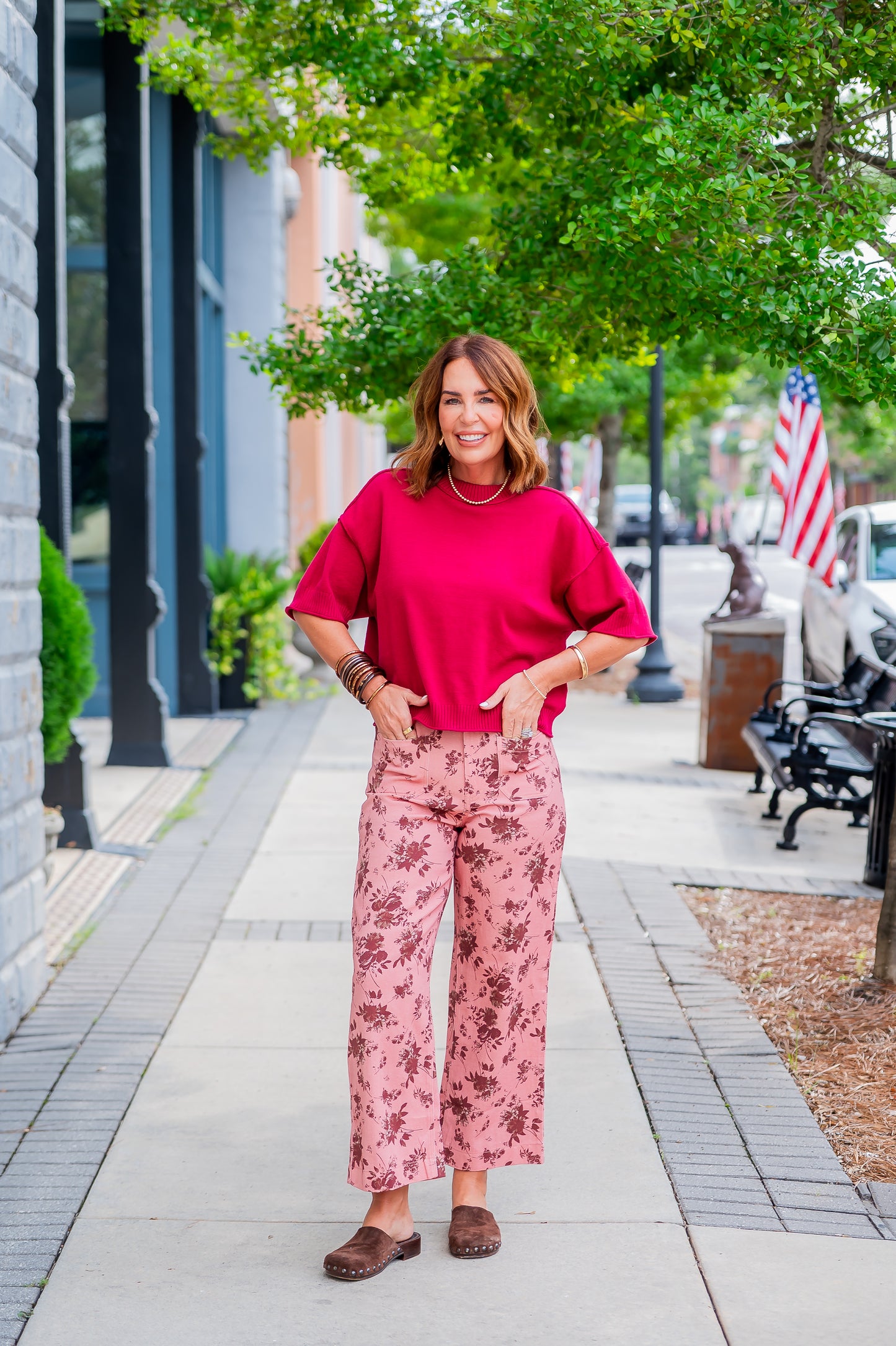 Dixie Floral Denim