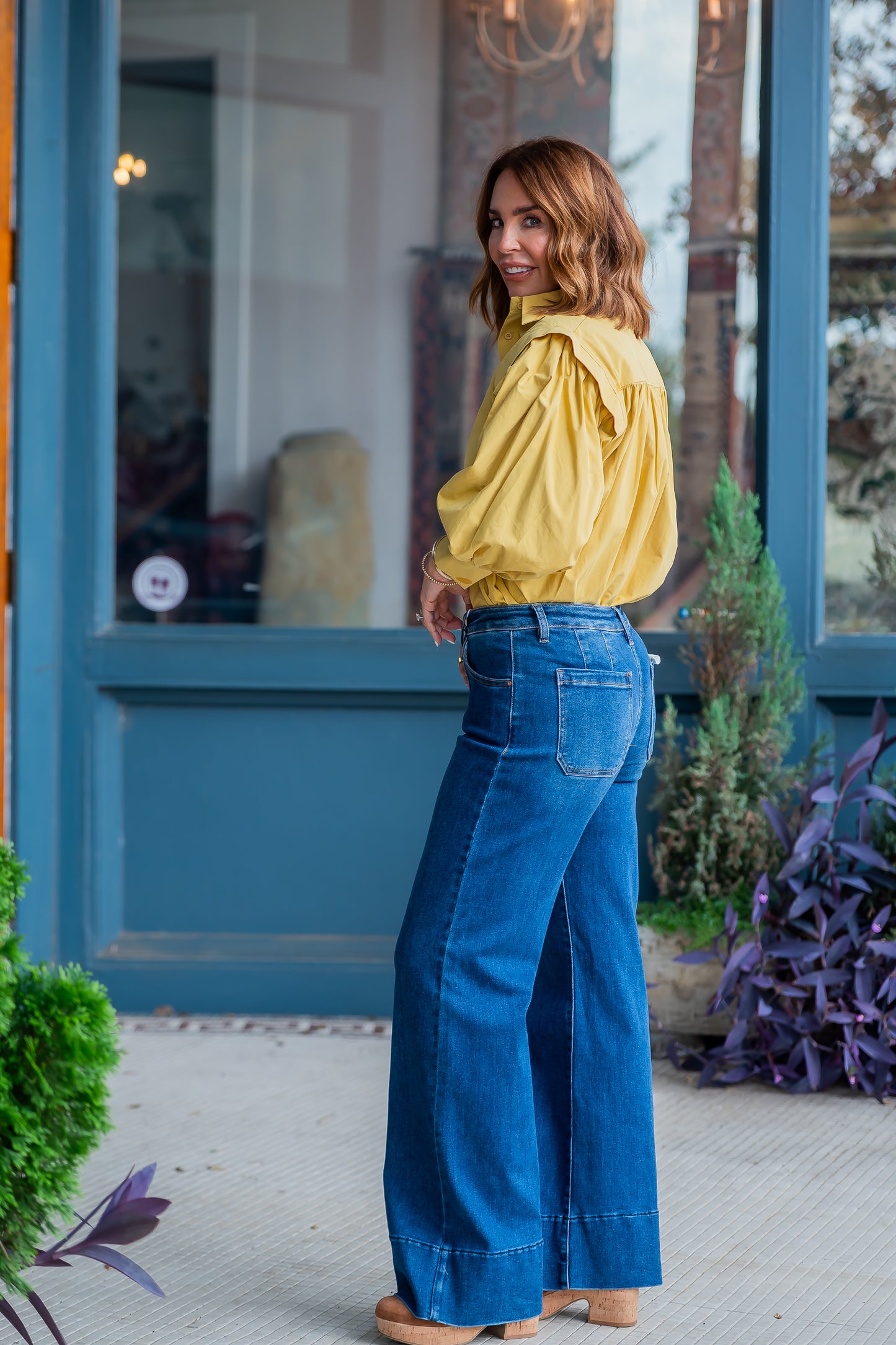 Cam Tummy Control Wide Flare