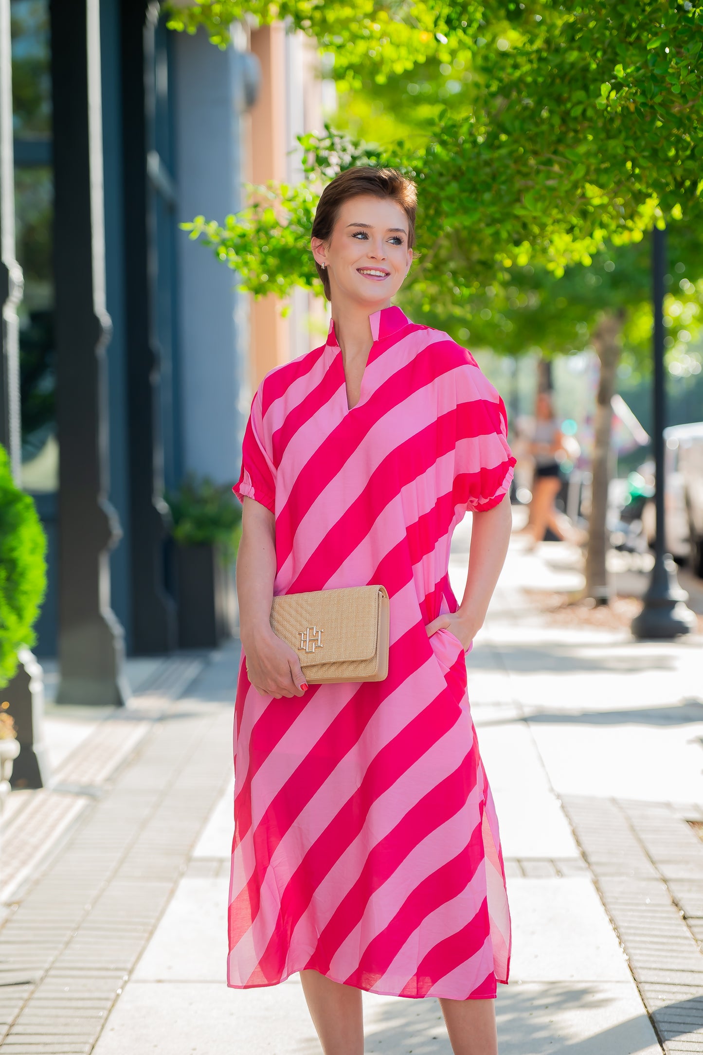 Elsa Striped Dress
