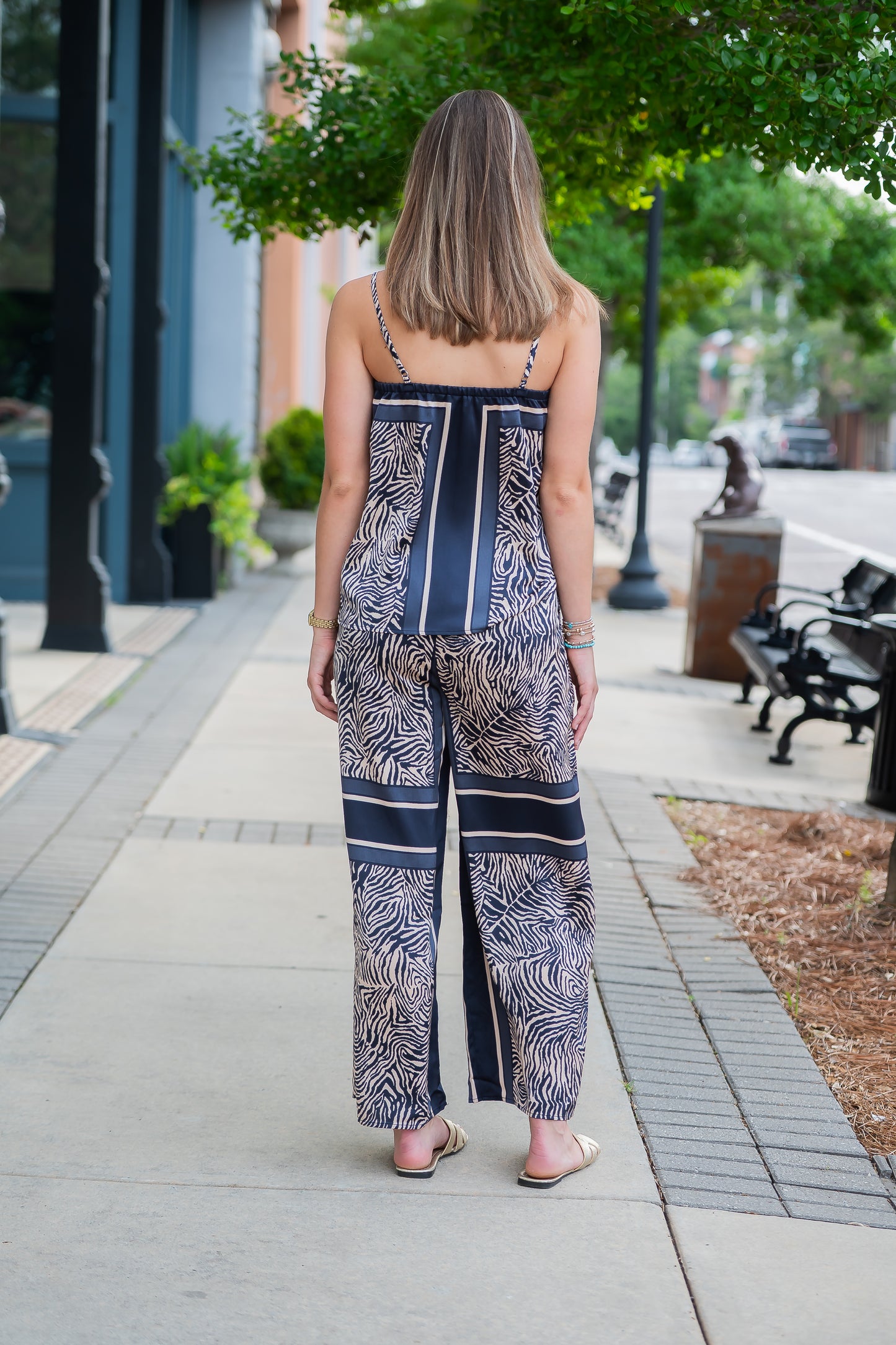Kira Zebra Print Pants