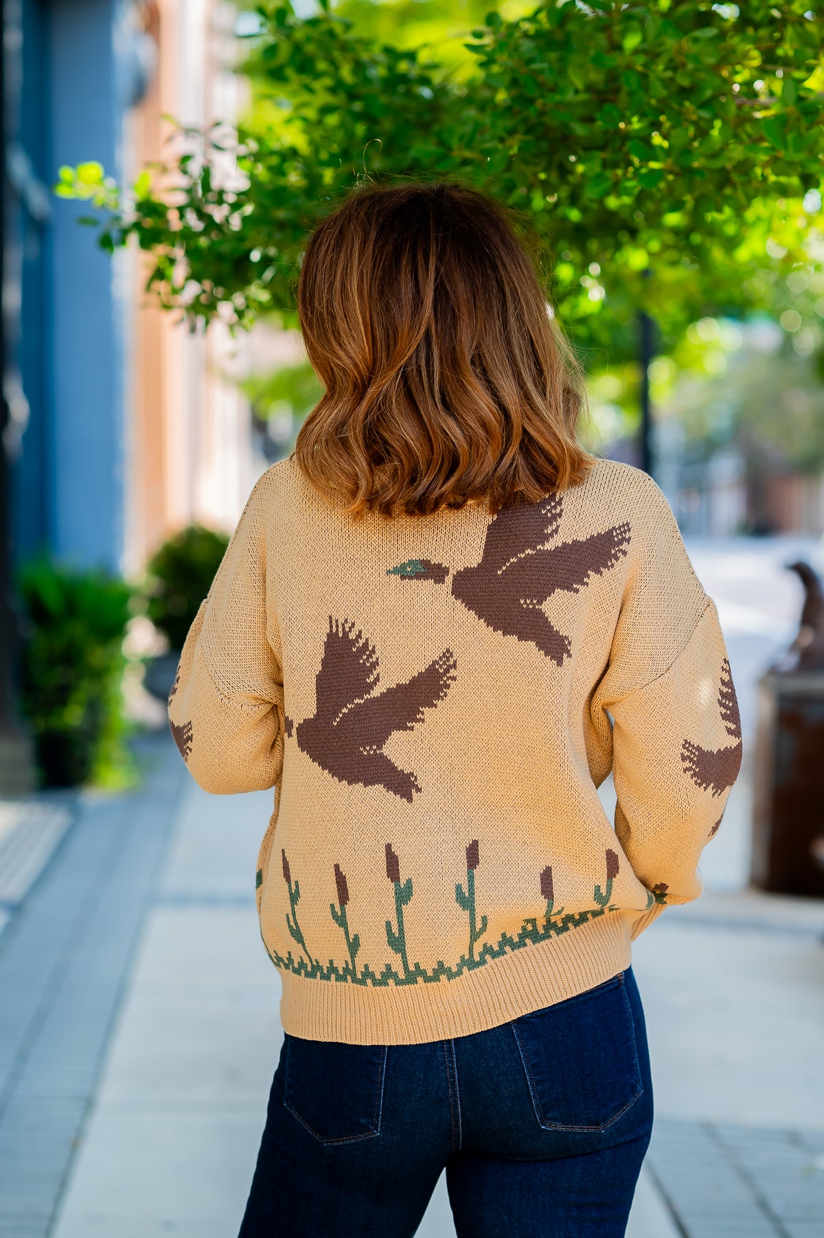 Aster Duck Cardigan