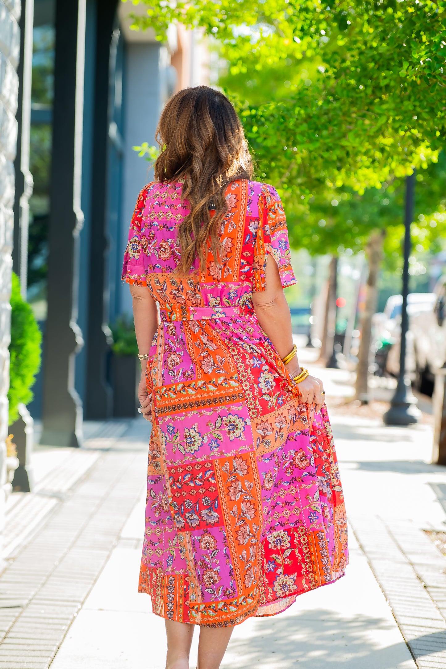 Huntley Patchwork Dress